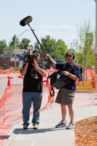 VS Video Production crew on a shoot in Grand Junction, Colorado